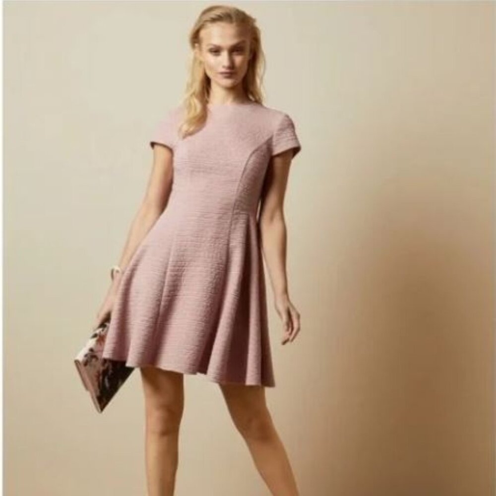 Ted Baker Fit and Flare Dress Size 3 (US Size 8)